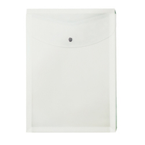 プラス シンプルワーク ポケット付エンベロープ マチ付 A4タテ クリアー FL-120CH 1セット(10枚)(ご注文単位1セット)【直送品】