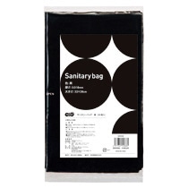 TANOSEE　サニタリーバッグ　黒　1セット（3000枚：50枚×60パック）（ご注文単位1セット）【直送品】