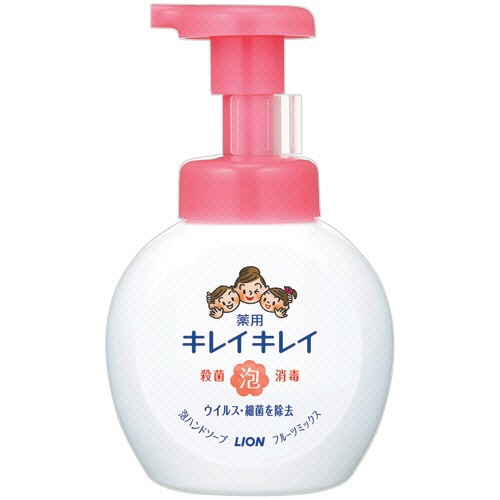 ライオン　キレイキレイ　薬用　泡ハンドソープ　フルーツミックスの香り　本体　250ml　1セット（20個）（ご注文単位1セット）【直送品】