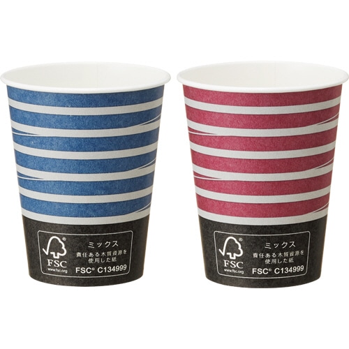 TANOSEE　紙コップ　TSUMUGI（ツムギ）　275mL（9オンス）　1セット（1500個：50個×30パック）（ご注文単位1セット）【直送品】