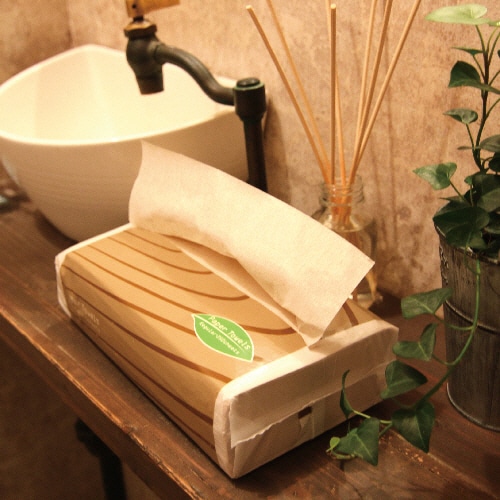 TANOSEE ペーパータオルアースカラー(レギュラー) 200枚/パック 1セット(175パック)(ご注文単位1セット)【直送品】