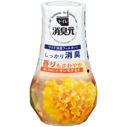 小林製薬　トイレの消臭元　癒しをはこぶキンモクセイ　400mL　1セット（5個）（ご注文単位1セット）【直送品】