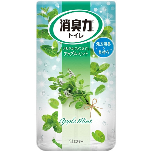 エステー　トイレの消臭力　アップルミント　400mL　1セット（5個）（ご注文単位1セット）【直送品】
