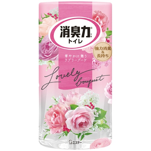 エステー　トイレの消臭力　ラブリーブーケ　400mL　1セット（5個）（ご注文単位1セット）【直送品】