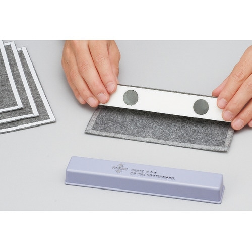 マグエックス ホワイトボード用マグネットイレーザー ロング 専用スペアシート MMRE-L-R5 1パック(5枚)(ご注文単位1パック)【直送品】