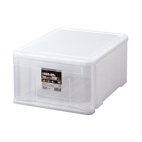 天馬　プレクシーケース　M　W300×D400×H180mm　クリアナチュラル　1個（ご注文単位1個）【直送品】