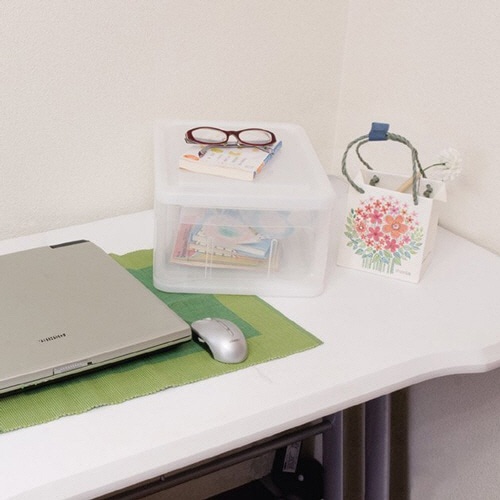 天馬 プレクシーケース M W300×D400×H180mm クリアナチュラル 1個(ご注文単位1個)【直送品】