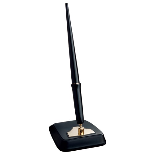 プラチナ デスクペン万年筆 ブラック(黒インク) DPQ-700A#1 1本(ご注文単位1本)【直送品】