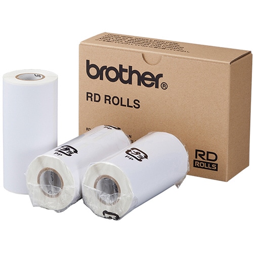 ブラザー　RDロール　プレカット紙ラベル　ラベルサイズ102×50mm　207枚／ロール　RD-M06J1　1パック（3ロール）（ご注文単位1パック）【直送品】
