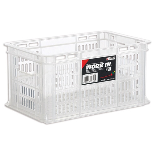 天馬　ワーク・イン　SS　W240×D156×H117mm　クリア　1個（ご注文単位1個）【直送品】