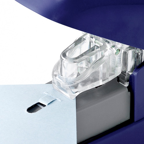 プラス　針なしホッチキス　ペーパークリンチ　6枚とじ　イエロー　SL-106NB　1個（ご注文単位1個）【直送品】