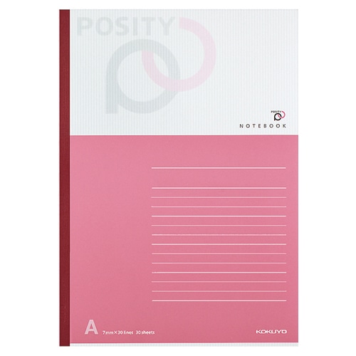 コクヨ　ノート（POSITY）　セミB5　A罫　30枚　P3ノ-31AX10　1パック（10冊）（ご注文単位1パック）【直送品】