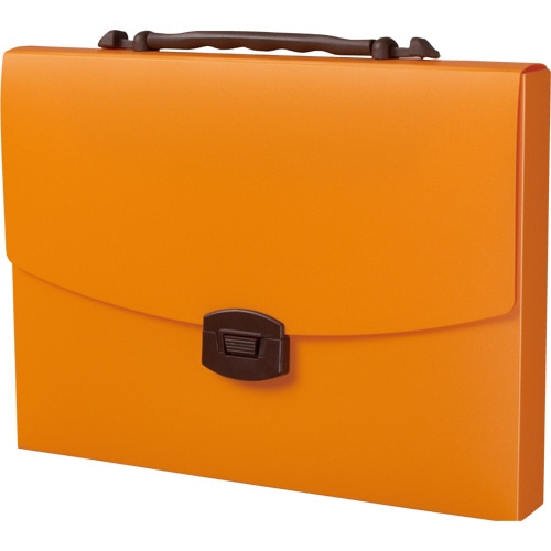 ライオン事務器　キャリングバッグ　イロキャリ　パンプキン　CA-143PU　1個（ご注文単位1個）【直送品】