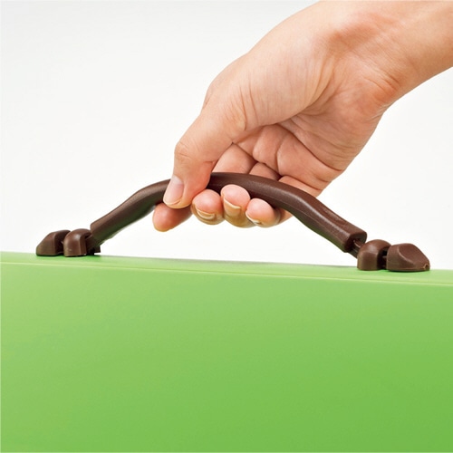 ライオン事務器　キャリングバッグ　イロキャリ　ミルクティー　CA-143MT　1個（ご注文単位1個）【直送品】