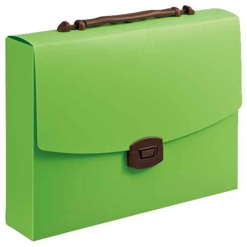 ライオン事務器　キャリングバッグ　イロキャリ　フレッシュキウイ　CA-173FK　1個（ご注文単位1個）【直送品】