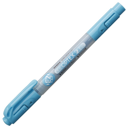 ゼブラ　蛍光オプテックス2　EZ　青　WKT11-BL　1本（ご注文単位1本）【直送品】