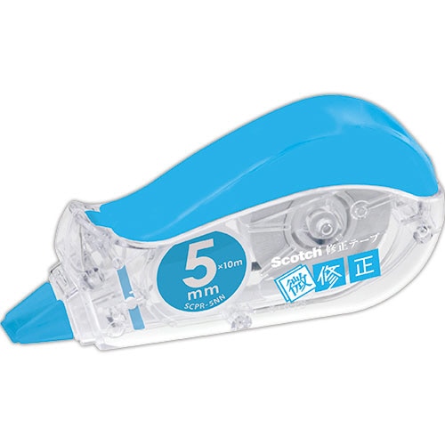 3M　スコッチ　修正テープ　微修正　交換式　本体　5mm幅×10m　SCPD-5NN　1個（ご注文単位1個）【直送品】