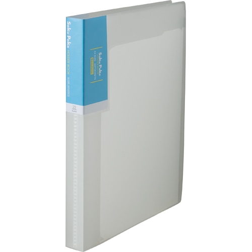 ビュートン　サクポケホルダーブック　A4タテ　22ポケット　背幅32mm　クリヤー　SPB-A4-22C　1冊（ご注文単位1冊）【直送品】