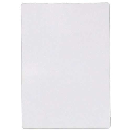 銀鳥産業　下敷き透明タイプ　A4　ハードタイプ　透明　320-018N　1枚（ご注文単位1枚）【直送品】