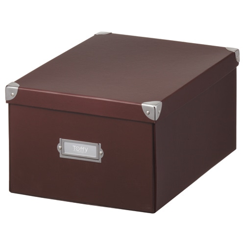 キングジム　Toffy　マジックボックス　L　ショコラブラウン　TMX-002N-CBR　1個（ご注文単位1個）【直送品】