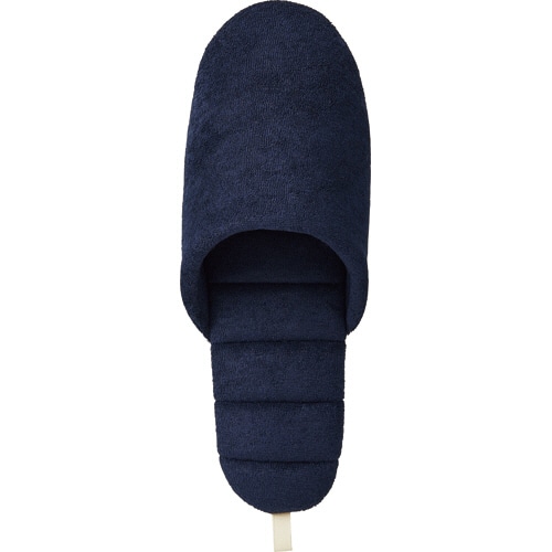 オクムラ　ジャブジャブスリッパ（パイル）　ネイビー　L　BSAA0111NV　1足（ご注文単位1足）【直送品】