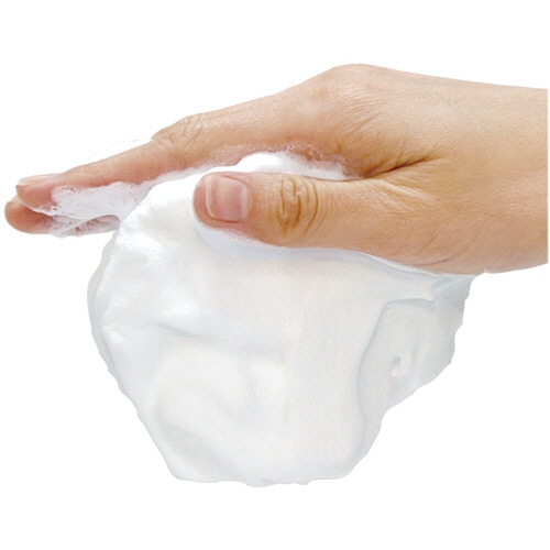 マーナ 泡工場 泡立てネット ホワイト B700W 1個(ご注文単位1個)【直送品】