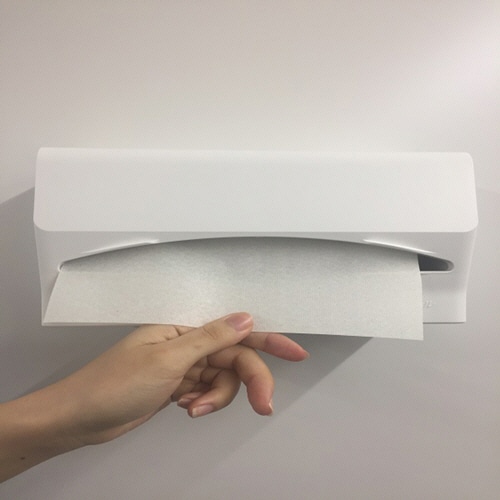 大王製紙 エリエール ディスペンサーswing 中判・小判兼用 ホワイト 1個(ご注文単位1個)【直送品】