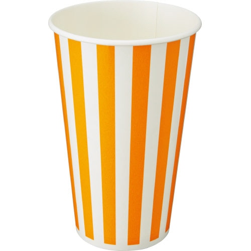 トーカン　両面ラミネートカップ　ストライプ　545ml（18オンス）　1パック（25個）（ご注文単位1パック）【直送品】