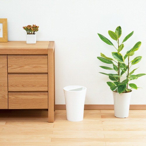 新輝合成　ユニード　カクス　丸型　C-30　7.3L　ホワイト　02016-3　1個（ご注文単位1個）【直送品】