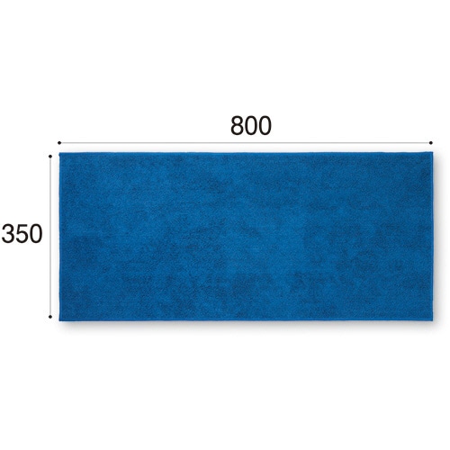 ボンスター　超大判　マイクロファイバークロス　ブルー　F951　1枚（ご注文単位1枚）【直送品】