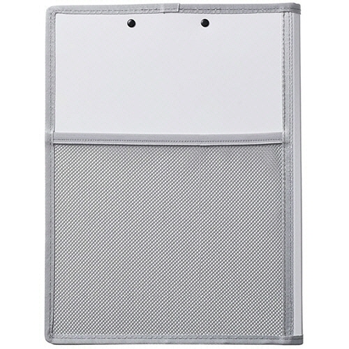 キングジム オールイン クリップボード(カバー付き) A4タテ 白 5995-W 1セット(5枚)(ご注文単位1セット)【直送品】