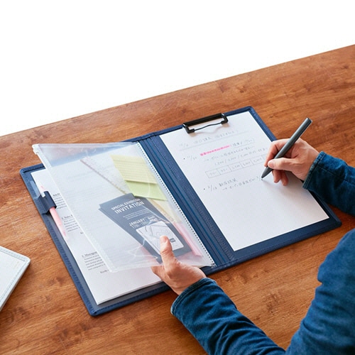 キングジム オールイン クリップボード(カバー付き) A4タテ 白 5995-W 1セット(5枚)(ご注文単位1セット)【直送品】