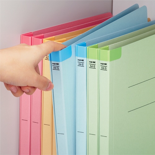 コクヨ フラットファイルK2(背補強タイプ) A4タテ 緑 K2フ-BR10GX10 1セット(100冊:10冊×10パック)(ご注文単位1セット)【直送品】