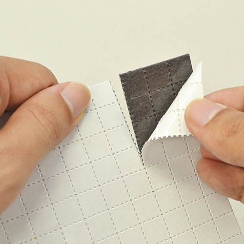 マグエックス マグネット粘着付シート 強力タイプ ちぎれーる 200×300×1.2mm MSWFPC-600 1セット(10枚)(ご注文単位1セット)【直送品】