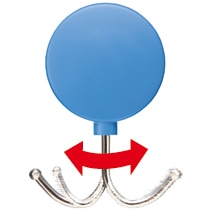 ミツヤ プラマグネットフック スイング式 耐荷重約3kg 青 PMHRM-BU 1セット(10個)(ご注文単位1セット)【直送品】