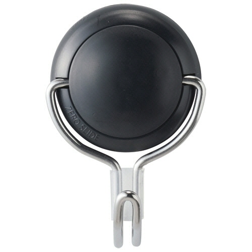 マグエックス　マグネットフック　ゼロスライド　L　黒　ブリスターパック　MZR-12K　1セット（10個）（ご注文単位1セット）【直送品】