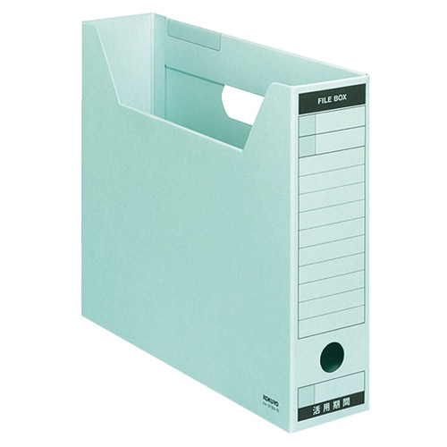 コクヨ　ファイルボックス-FS（Bタイプ）　A4ヨコ　背幅75mm　青　A4-SFBN-B　1セット（5冊）（ご注文単位1セット）【直送品】