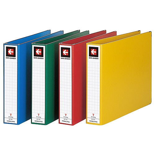 コクヨ　データバインダーT（バースト用・ワイドタイプ）　T11×Y15　22穴　450枚収容　黄　EBT-551Y　1セット（10冊）（ご注文単位1セット）【直送品】