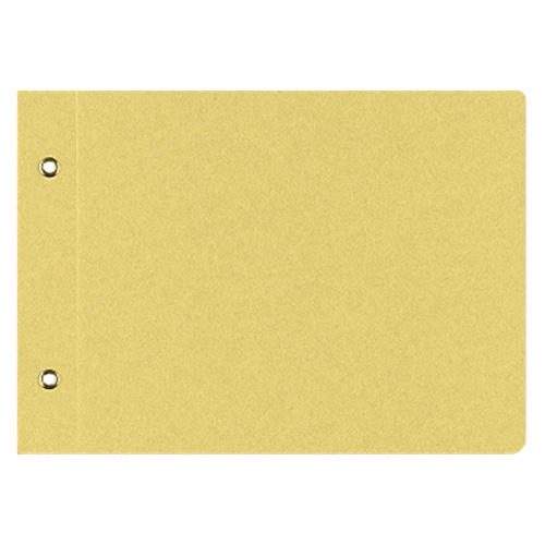 コクヨ 綴込表紙C クラフトタイプ B6ヨコ 2穴 ツ-50 1セット(20組40枚:1組2枚×20パック)(ご注文単位1セット)【直送品】