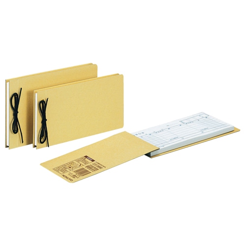 コクヨ 綴込表紙C クラフトタイプ 振替伝票サイズ 2穴 ツ-76 1セット(20組40枚:1組2枚×20パック)(ご注文単位1セット)【直送品】