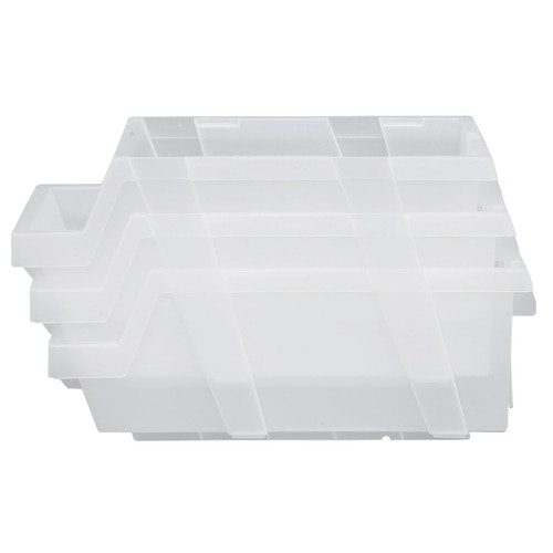 アイリスオーヤマ コンテナ 300×453×165mm ナチュラル BMC-300 1セット(3個)(ご注文単位1セット)【直送品】