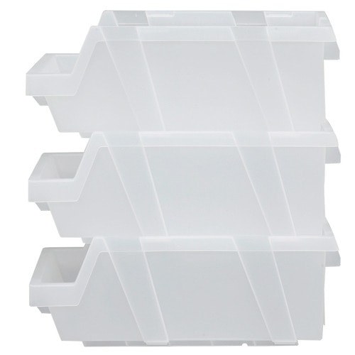 アイリスオーヤマ コンテナ 300×453×165mm ナチュラル BMC-300 1セット(3個)(ご注文単位1セット)【直送品】