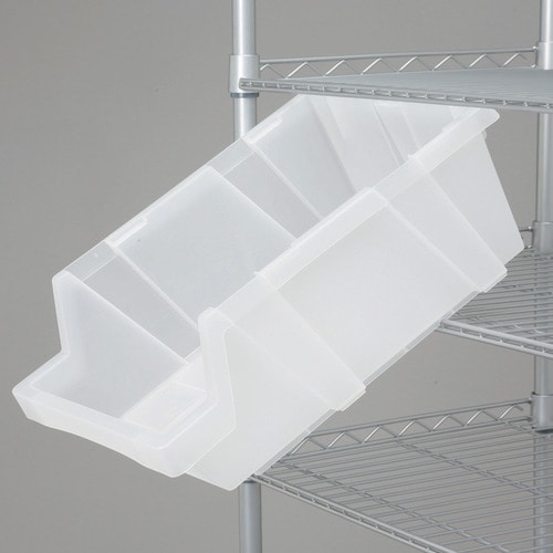 アイリスオーヤマ コンテナ 300×453×165mm ナチュラル BMC-300 1セット(3個)(ご注文単位1セット)【直送品】