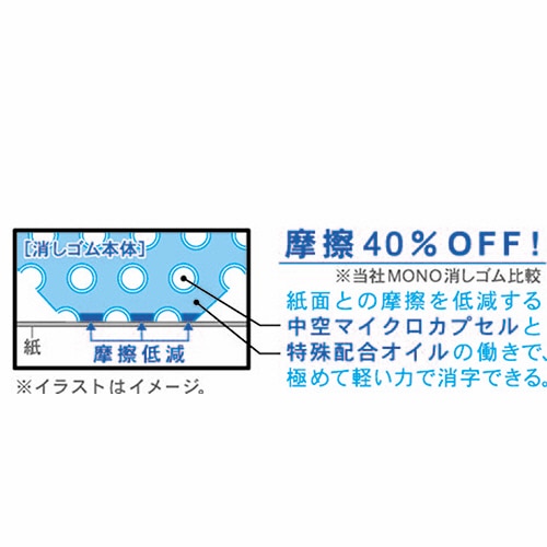 トンボ鉛筆 消しゴム MONOエアタッチ EL-AT 1セット(20個)(ご注文単位1セット)【直送品】