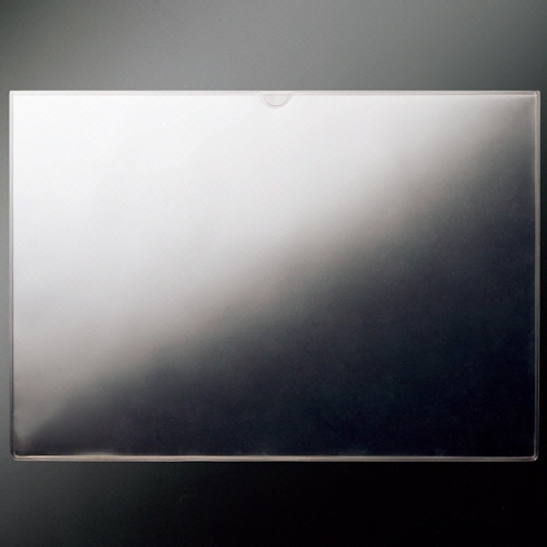 TANOSEE　ソフトカードケース　B5　透明　再生オレフィン製　1セット（100枚）（ご注文単位1セット）【直送品】