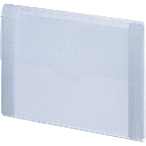 リヒトラブ インナードキュメントファイル A4 5仕切り6ポケット 乳白 A-7700-1 1セット(10冊)(ご注文単位1セット)【直送品】