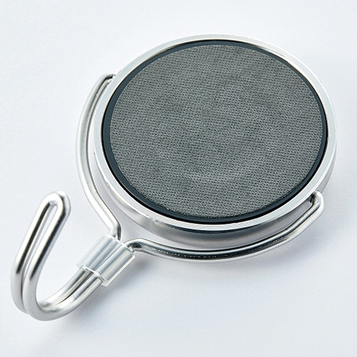 ミツヤ ステンレスボディ パワーマグネットフック フラット 耐荷重7kg シルバー PMH-SUS7 1セット(5個)(ご注文単位1セット)【直送品】