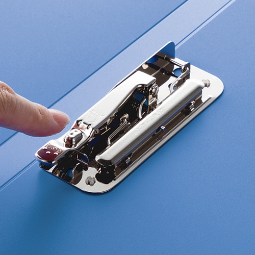 コクヨ　レバーファイル（EZe）　A4タテ　120枚収容　背幅24mm　青　フ-U330B　1セット（10冊）（ご注文単位1セット）【直送品】