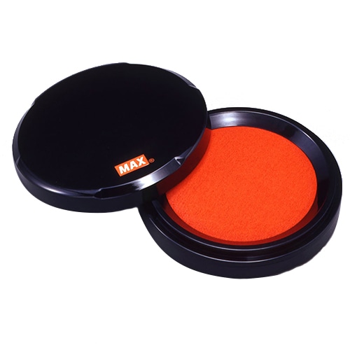 マックス　瞬乾朱肉プレミオ　50号　SA-5004PSカミバコ　1セット（10個）（ご注文単位1セット）【直送品】