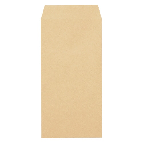 TANOSEE　クラフト封筒　テープ付　長3　70g／m2　〒枠なし　1セット（3000枚：1000枚×3箱）（ご注文単位1セット）【直送品】